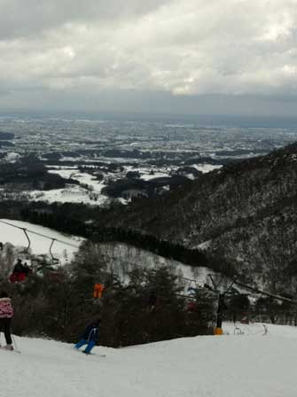 医王山スキー場の写真