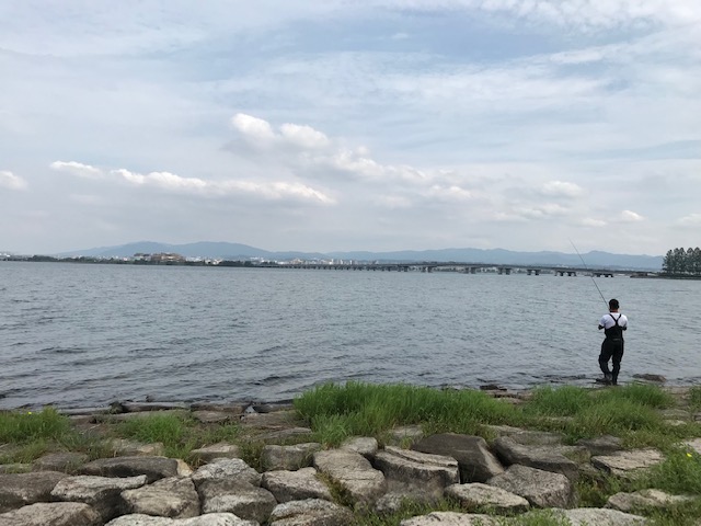 大津市の琵琶湖